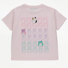 GX521: Girls Squishmallows T-Shirt (4-5 Years)